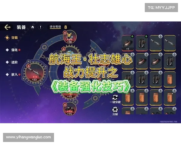 角色战力提升全攻略 装备强化技巧与策略详解 角色战力提升全攻略 装备强化技巧与策略详解